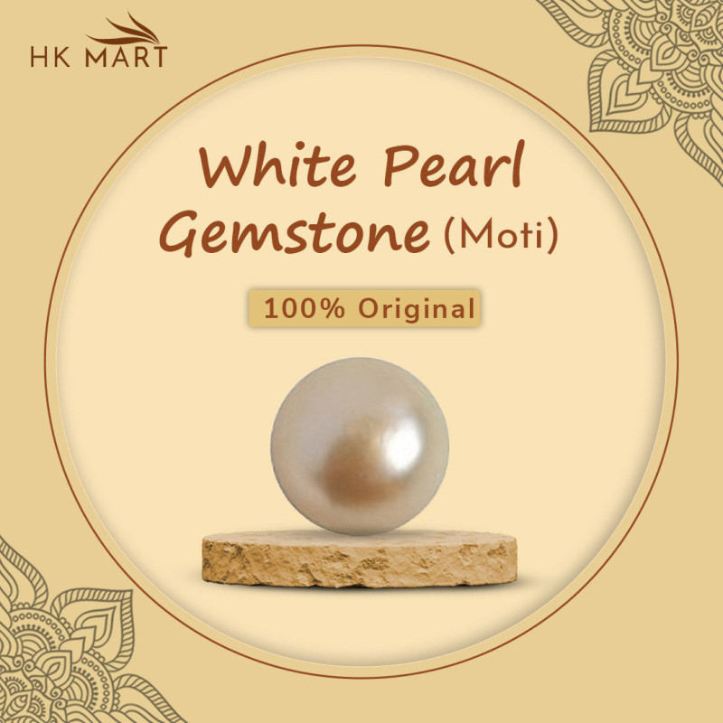 White Pearl Stones (White Color Stone)