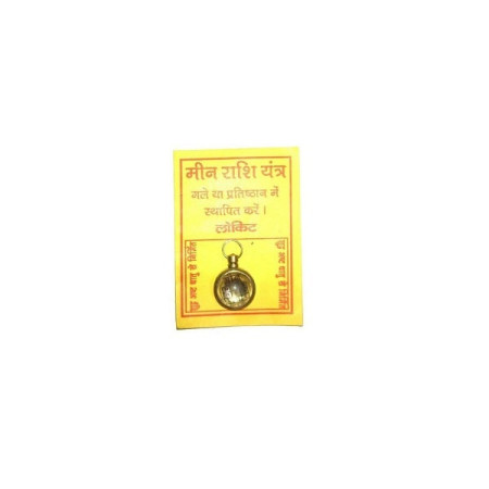 Meen Rashi Yantra Locket (Pisces zodiac)