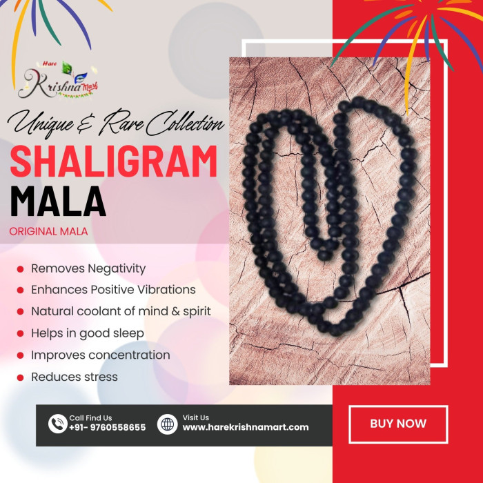 Shaligram Mala, Unique and Rare Collection
