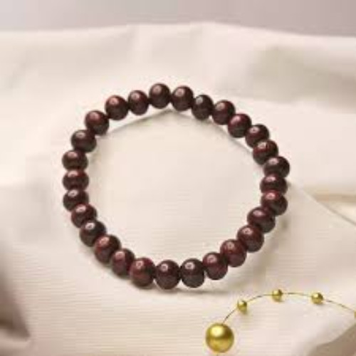Red sandalwood bracelet